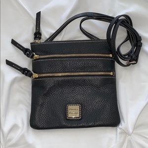 3 zipper cross body